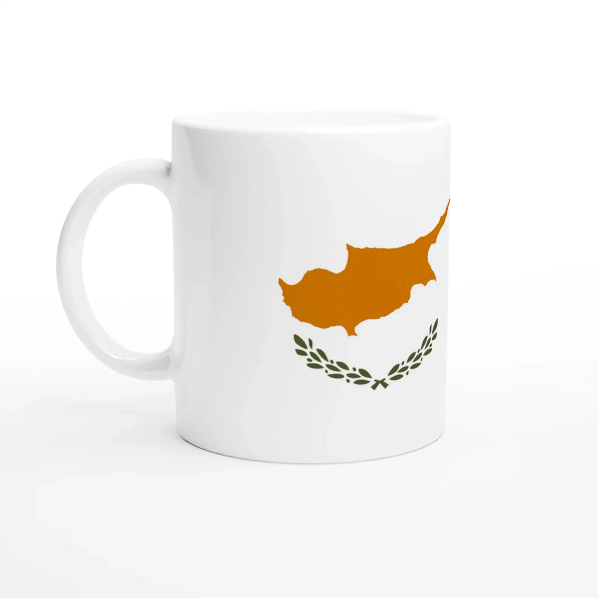 Mug drapeau chypre en céramique pour boisson chaude