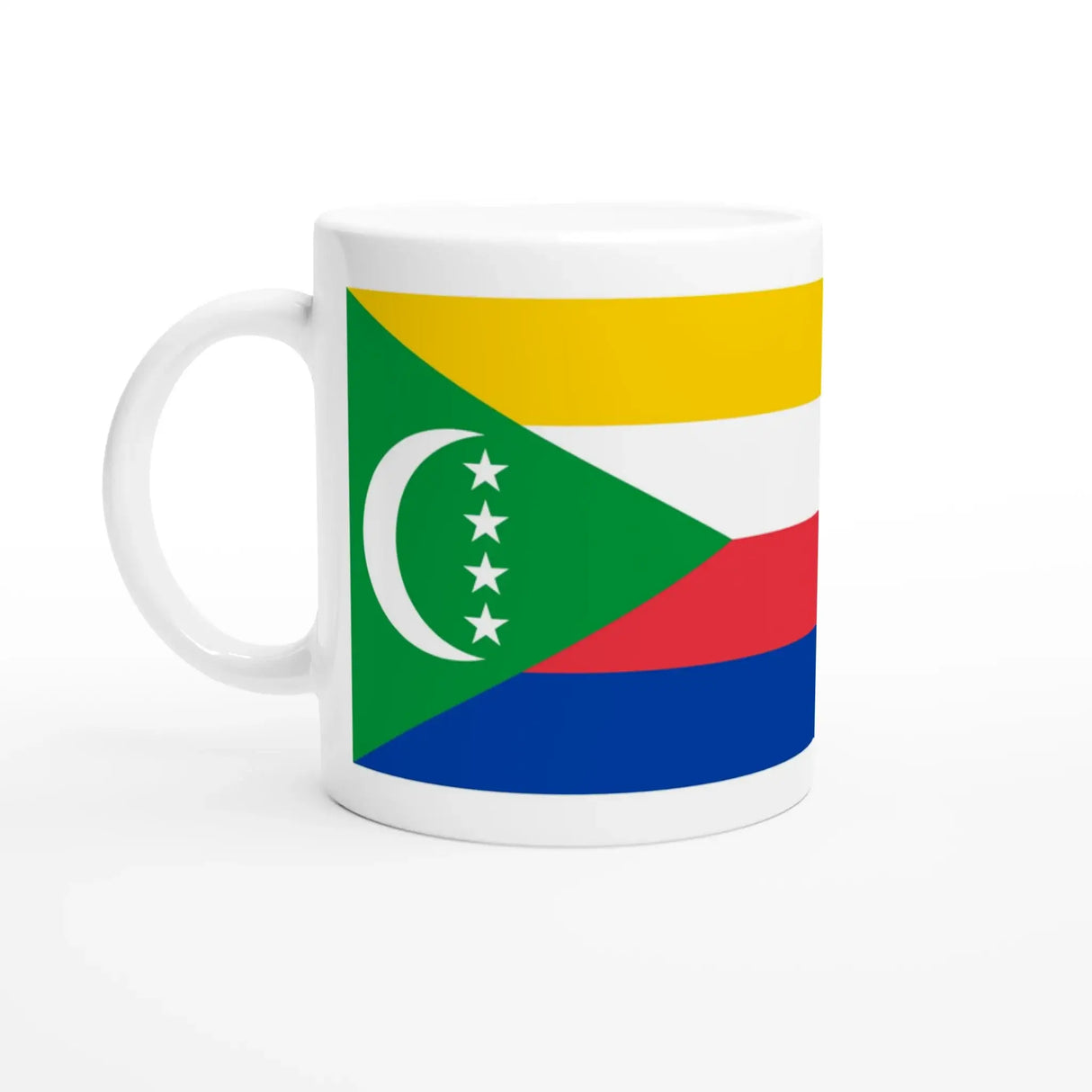 Mug drapeau comores céramique pour boissons chaudes