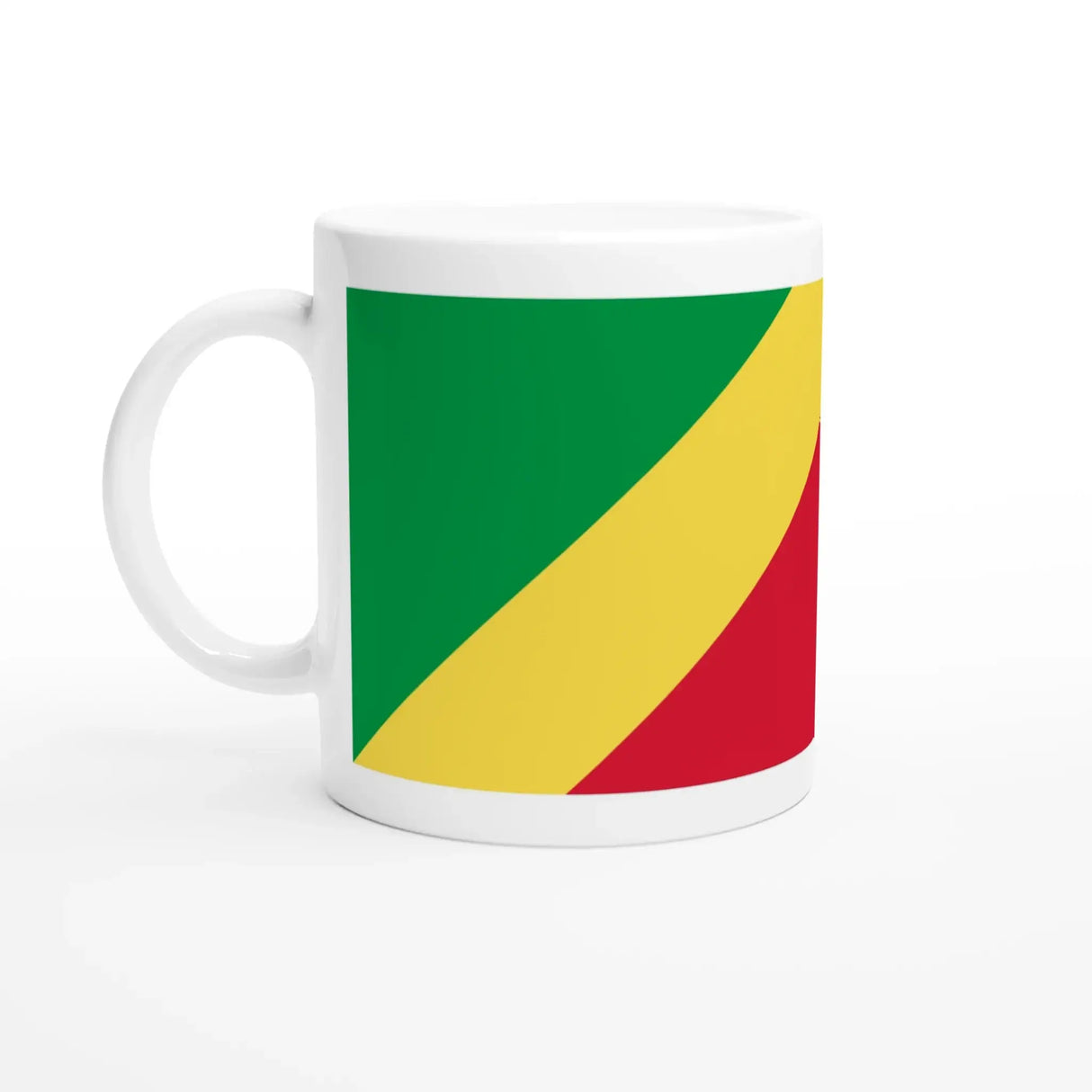 Mug drapeau congo en céramique pour boissons chaudes