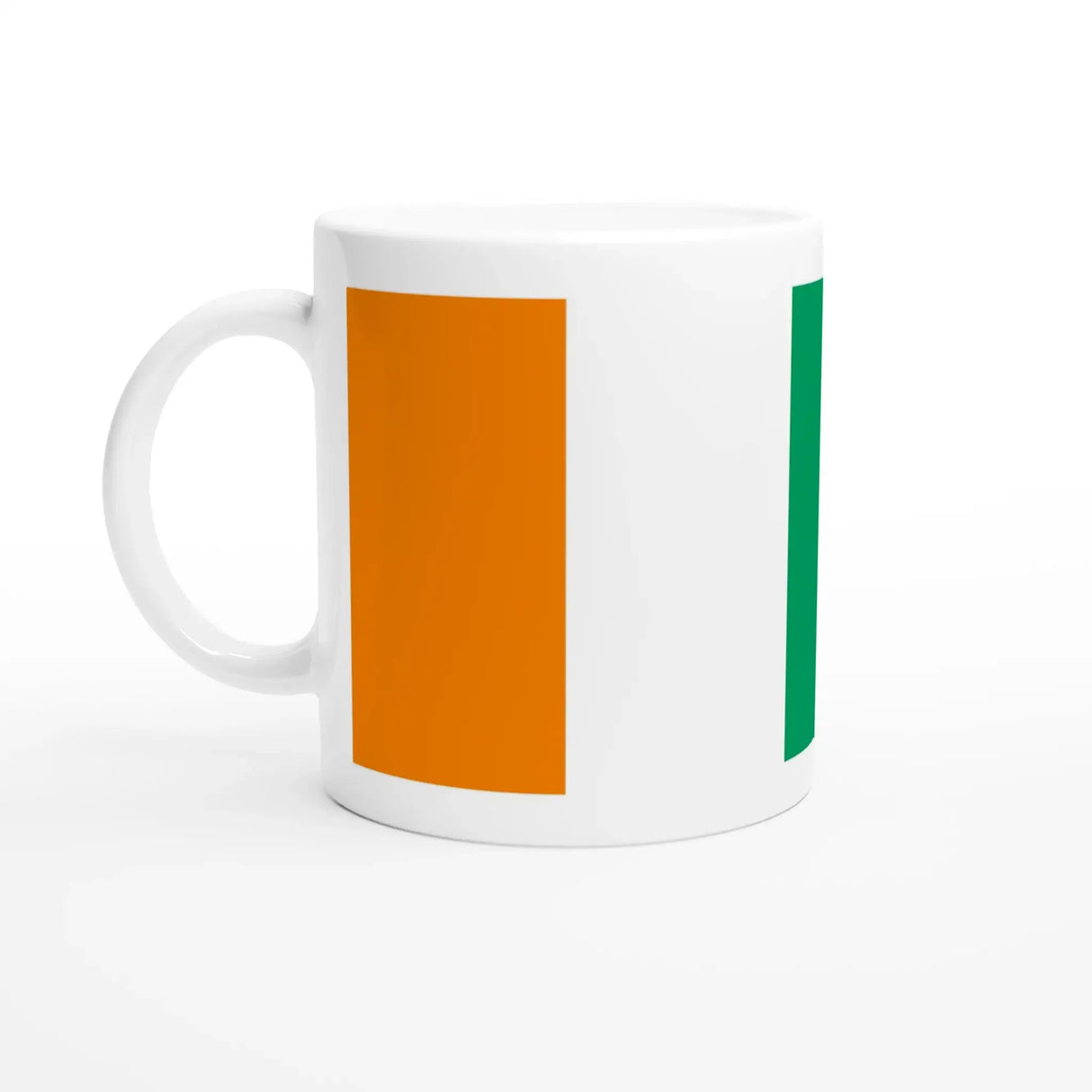 Mug drapeau côte d’ivoire en céramique pour boissons chaudes