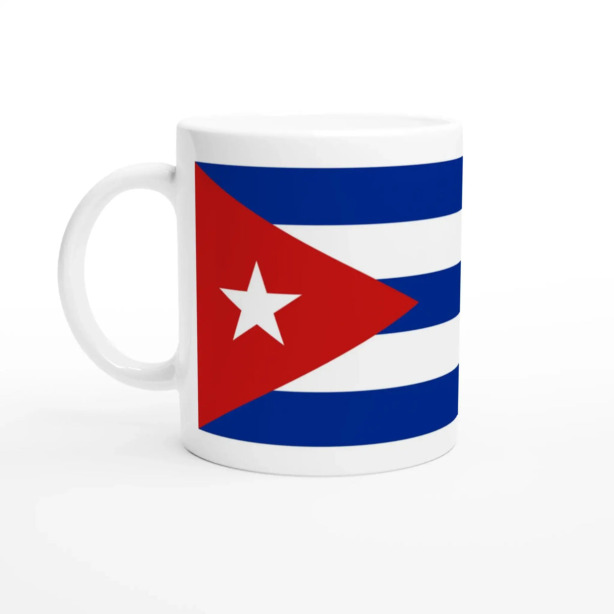 Mug drapeau cuba en céramique pour boissons chaudes
