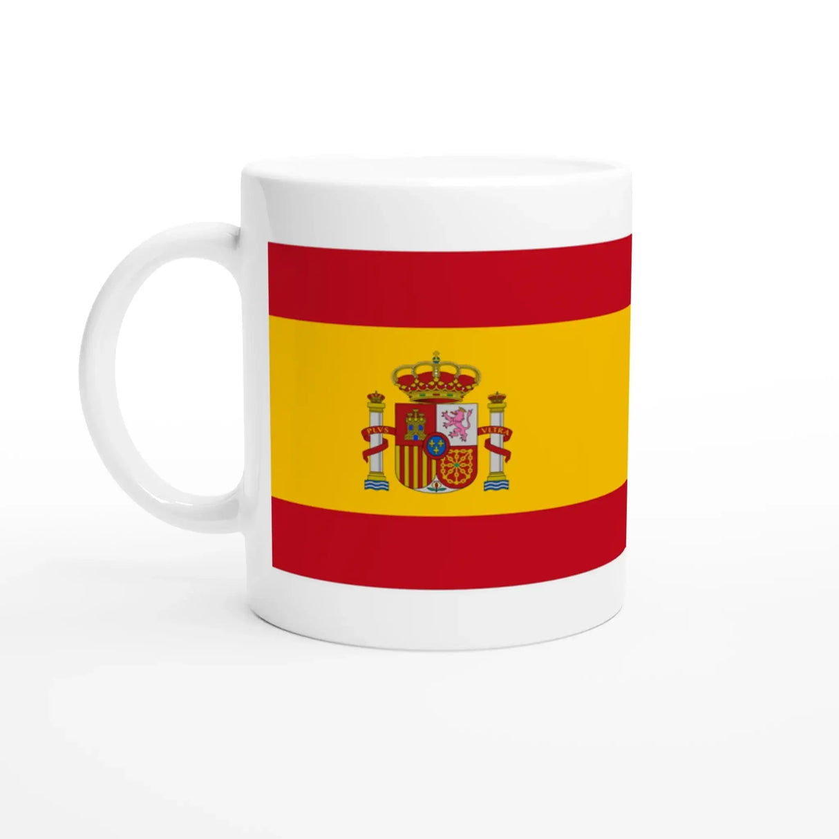 Mug drapeau espagne en céramique pour boisson chaude