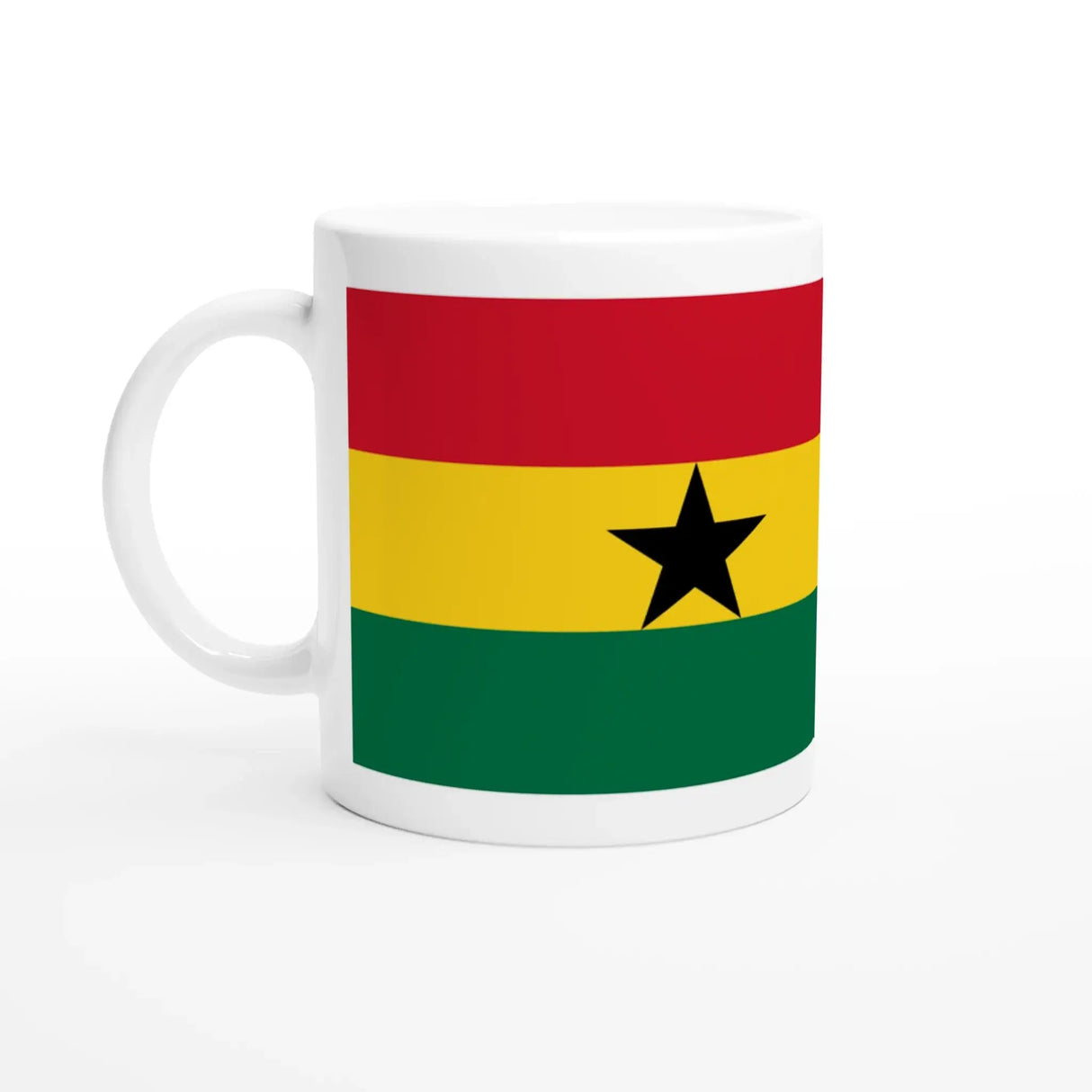 Mug drapeau ghana en céramique pour boissons chaudes