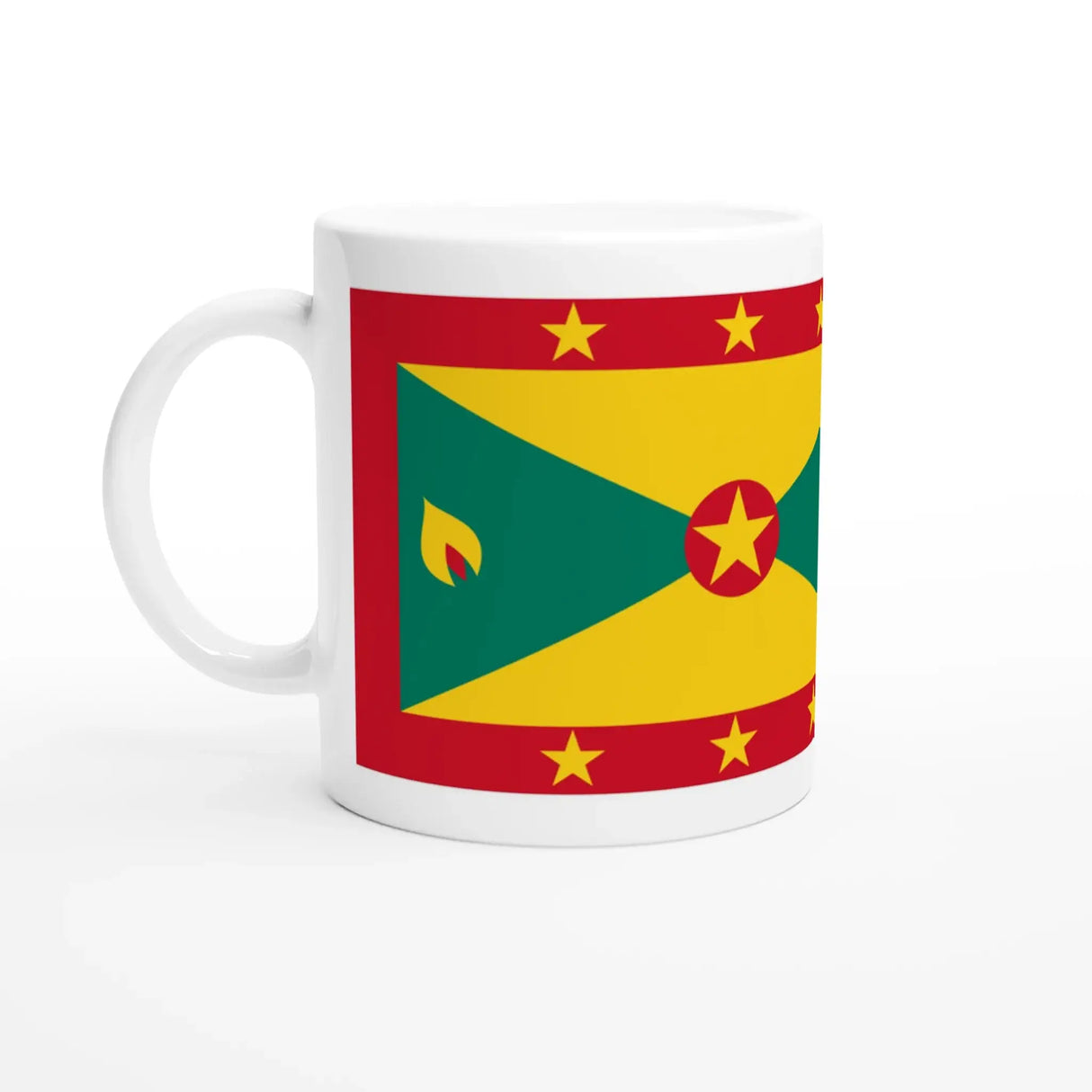 Mug drapeau grenade en céramique pour boissons chaudes