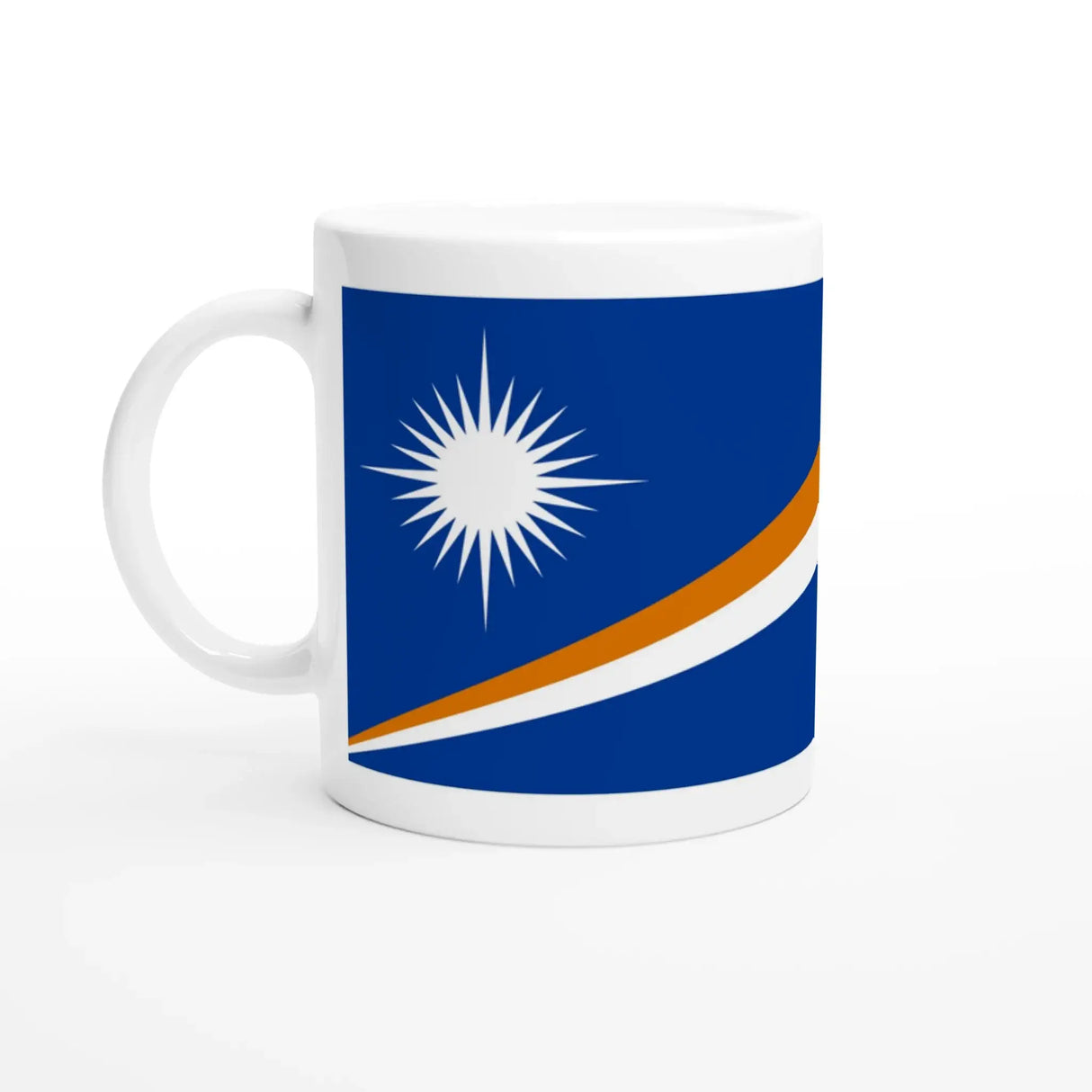 Mug drapeau îles marshall en céramique pour boissons chaudes