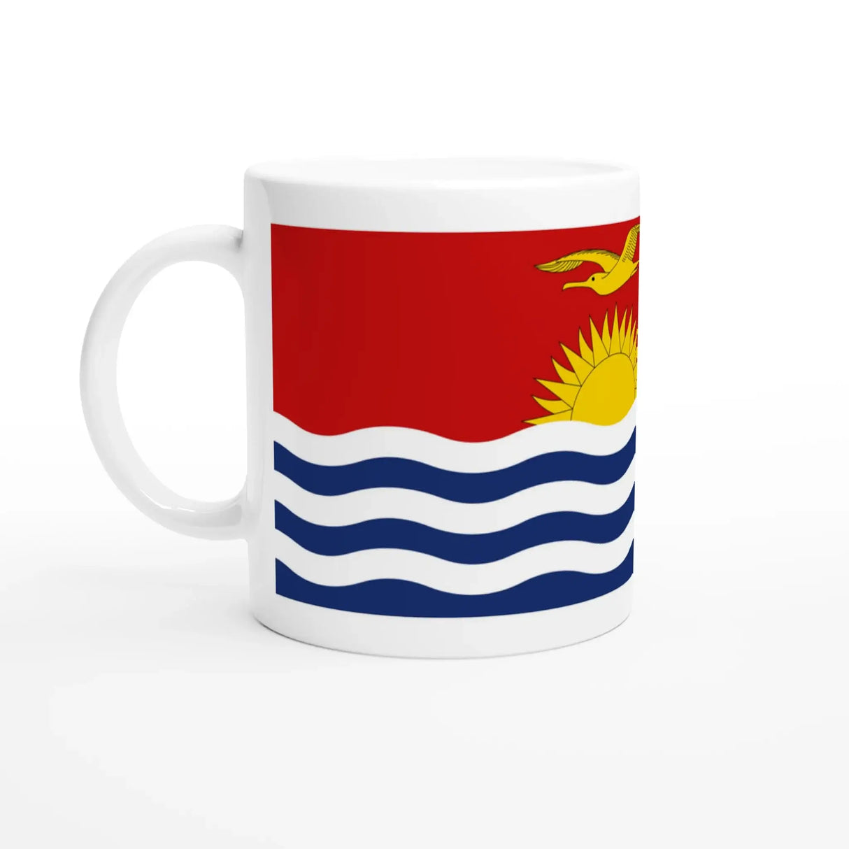 Mug drapeau kiribati en céramique pour boissons chaudes