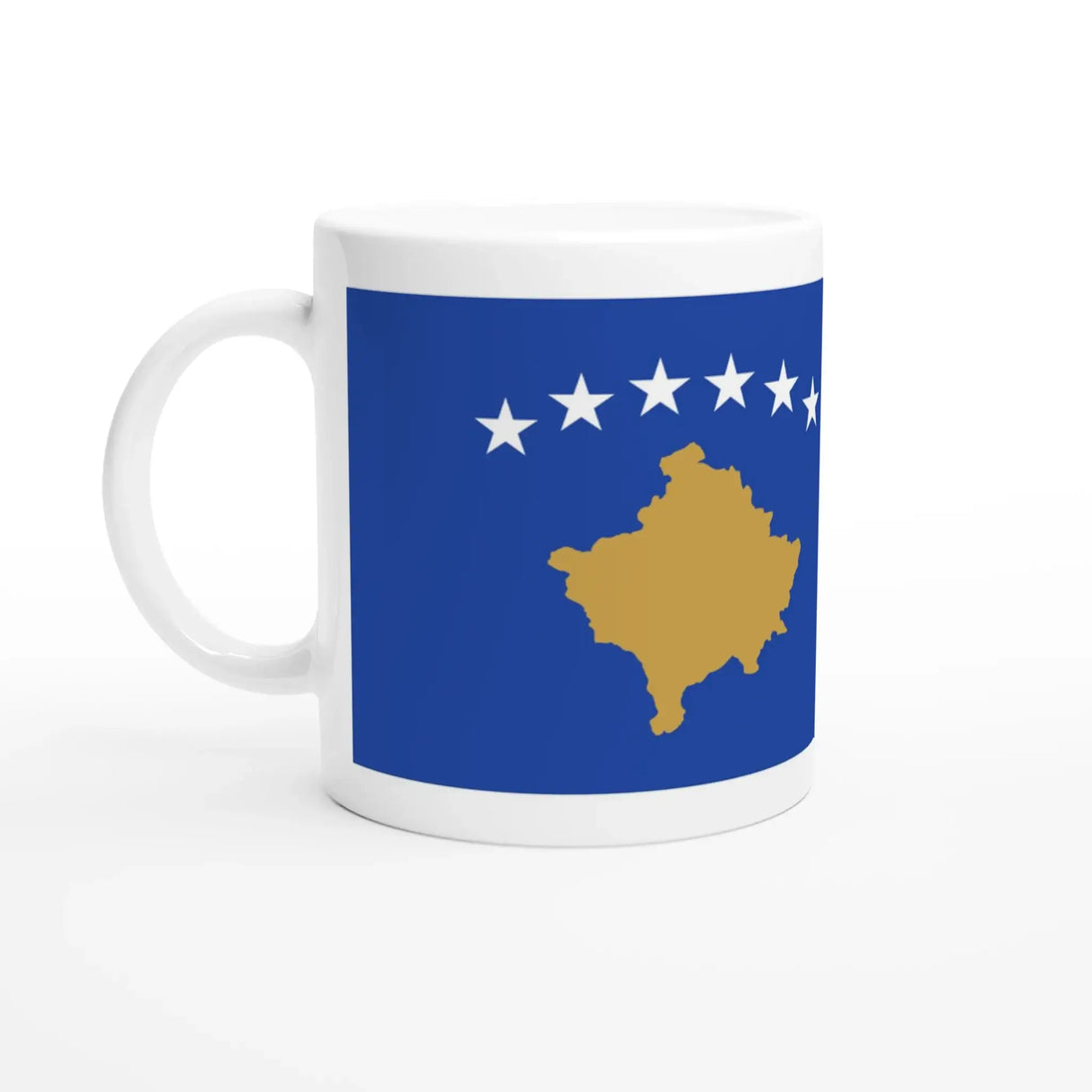 Mug drapeau kosovo en céramique pour boisson chaude