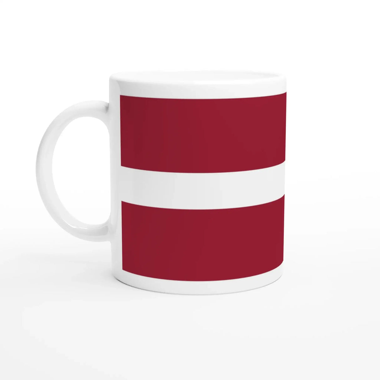 Mug drapeau lettonie en céramique idéal boisson chaude