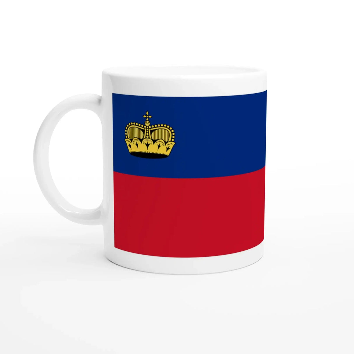 Mug drapeau liechtenstein en céramique pour boissons chaudes