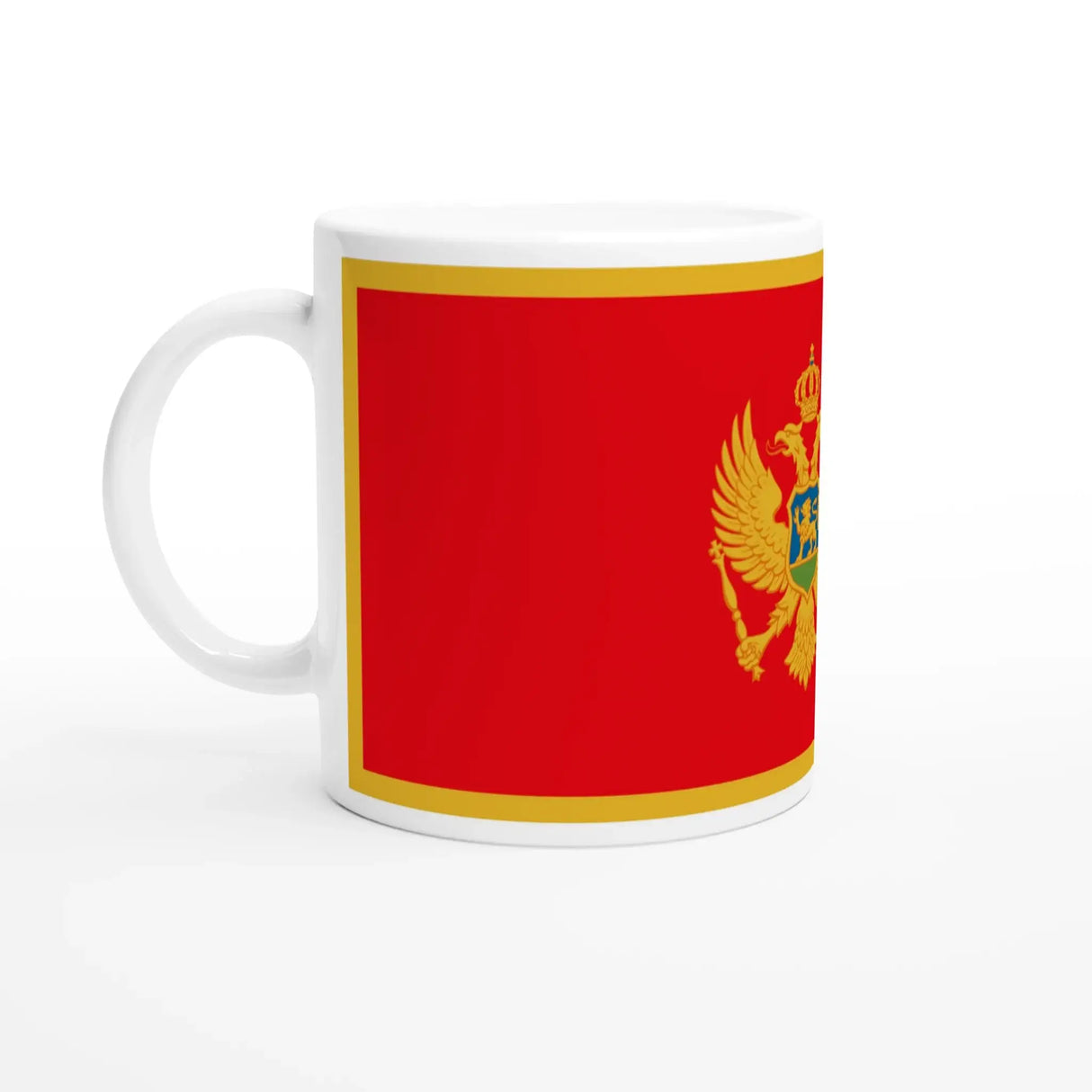 Mug drapeau monténégro en céramique idéal boisson chaude