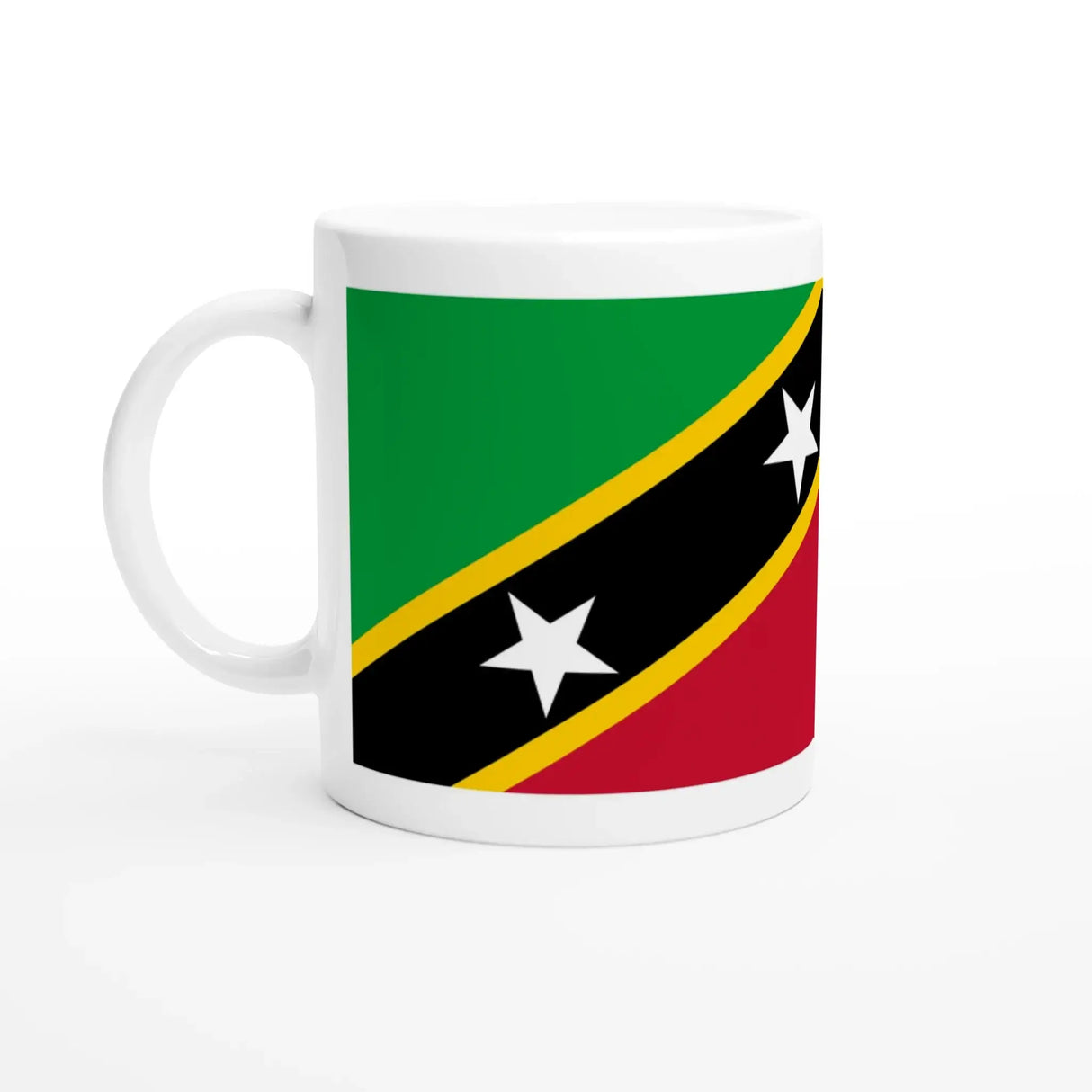 Mug drapeau saint-christophe-et-niévès céramique robuste