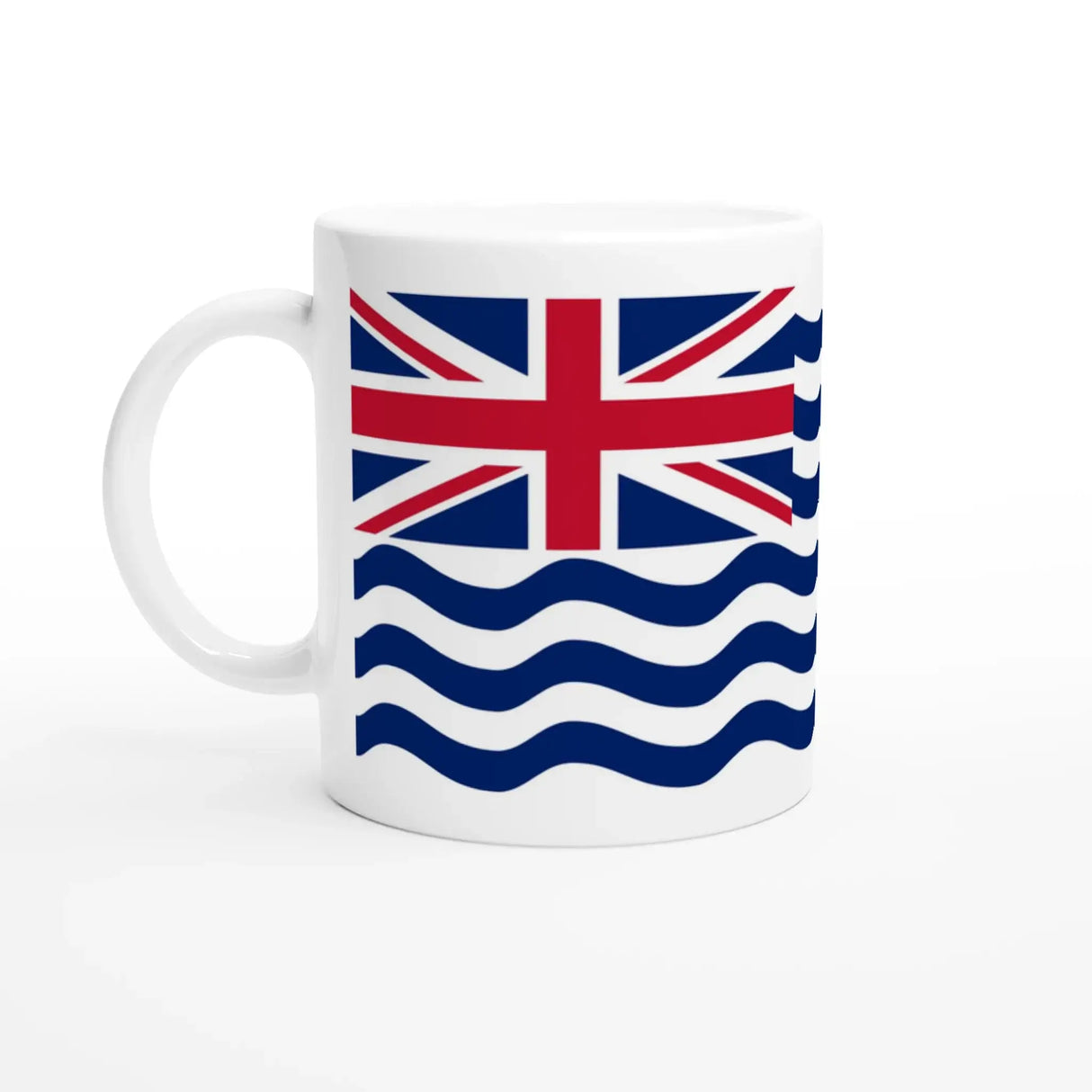 Mug drapeau territoire britannique océan indien céramique