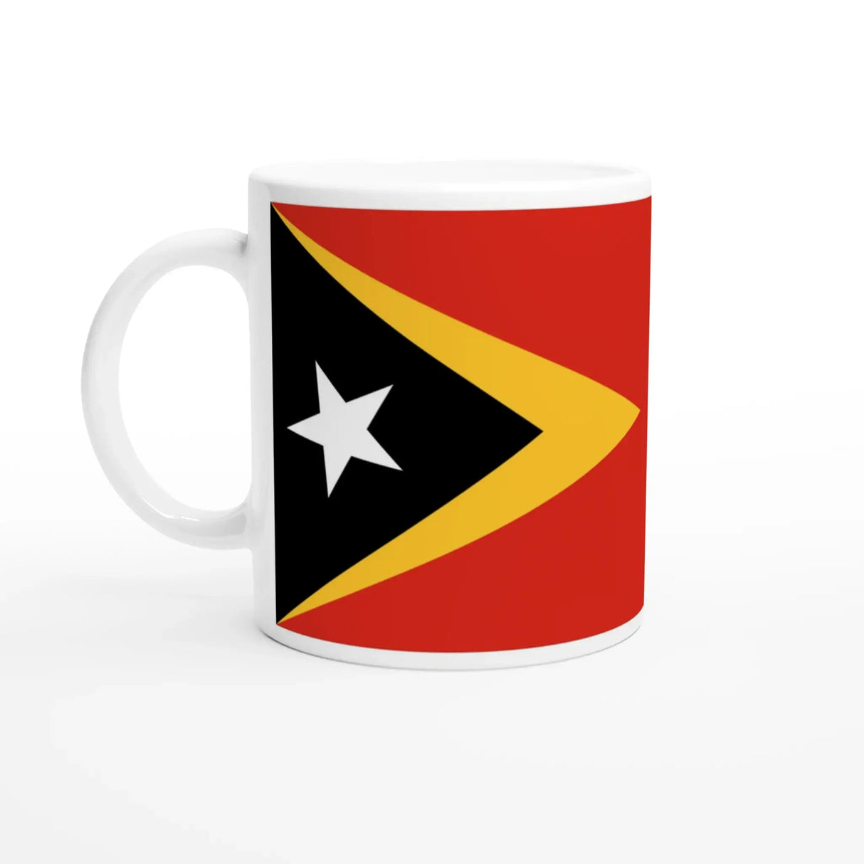 Mug drapeau timor oriental en céramique usage quotidien