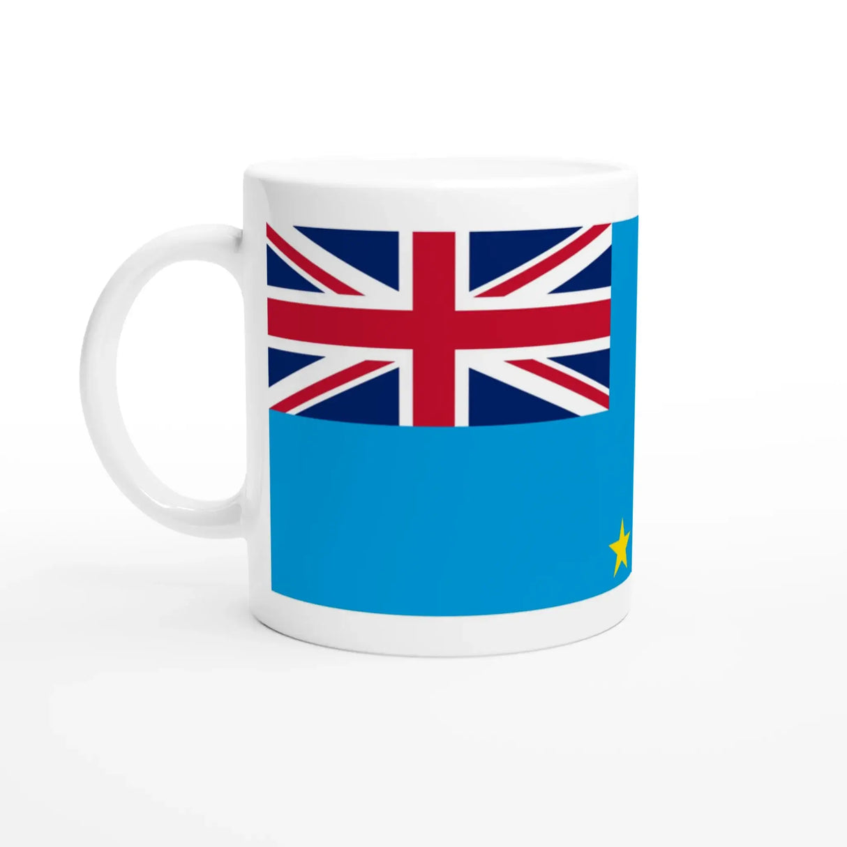 Mug drapeau tuvalu en céramique pour boissons chaudes