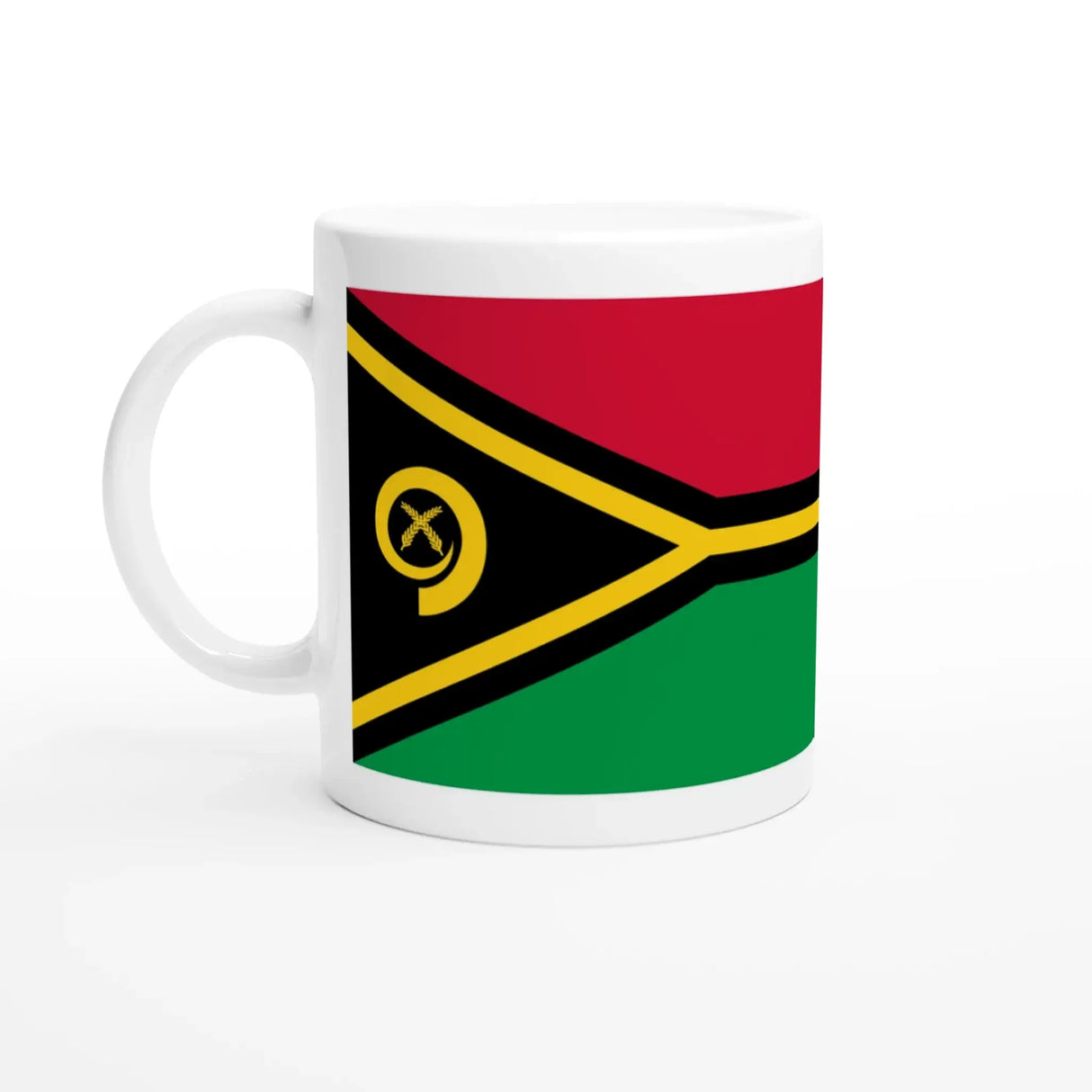 Mug drapeau vanuatu en céramique pour boissons chaudes