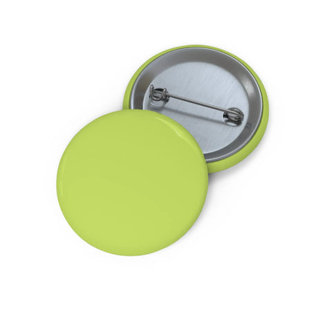Pin drapeau vert clair émail attache métal rond événement