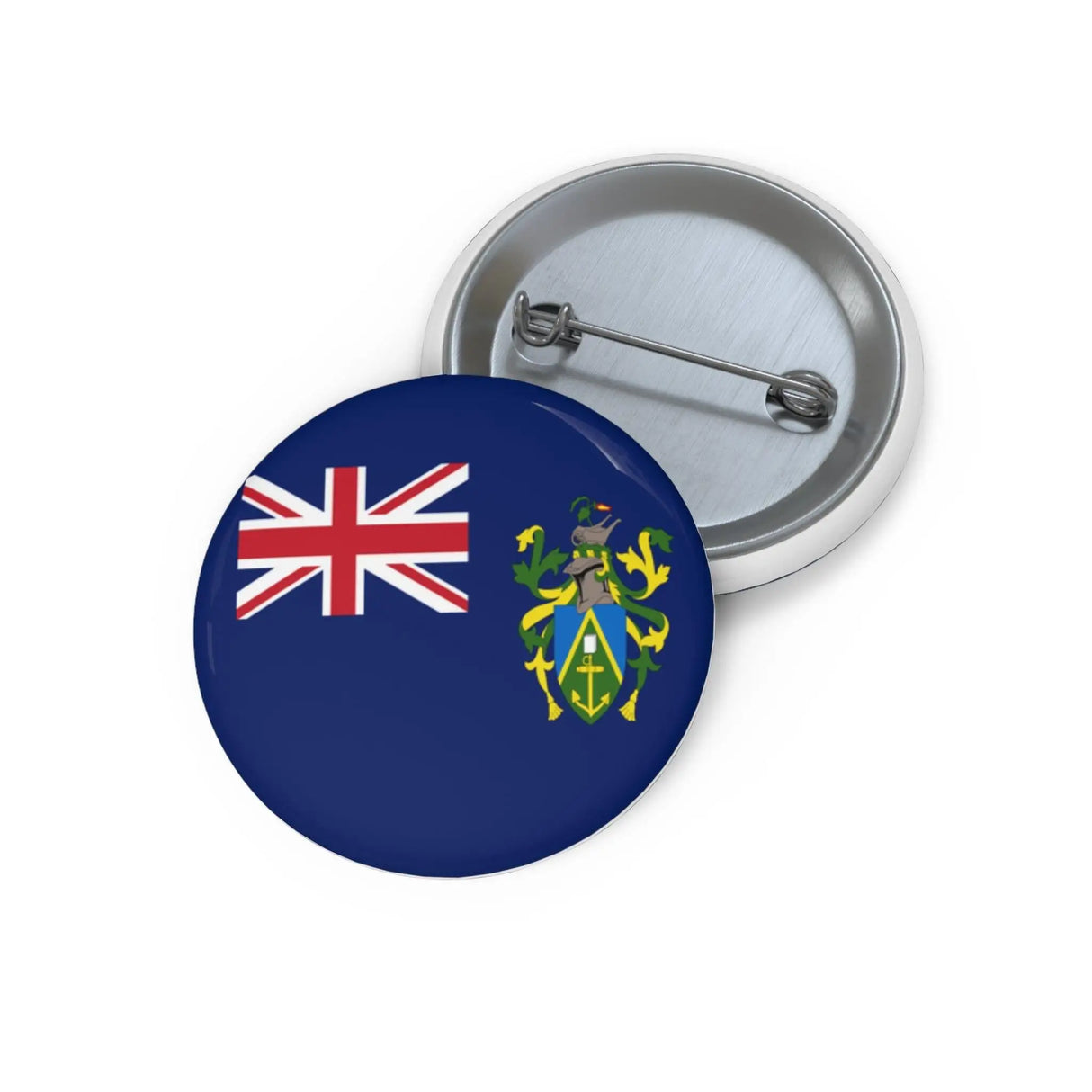 Pin’s drapeau îles pitcairn émail attache métal ronde