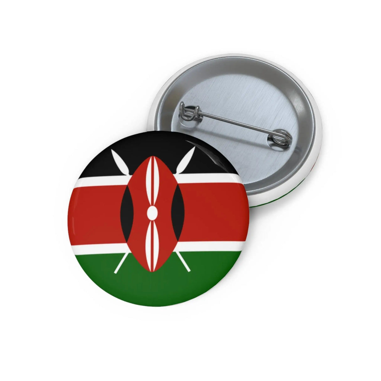 Pin’s drapeau kenya en émail avec attache métal solide