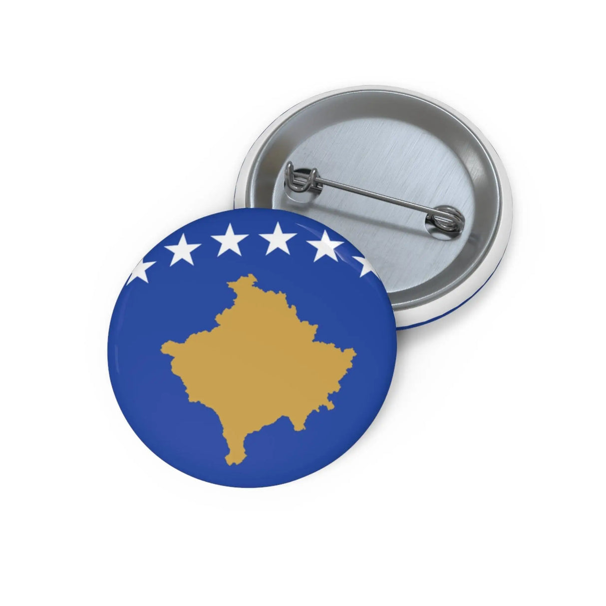 Pin’s drapeau kosovo émail avec attache métal robuste