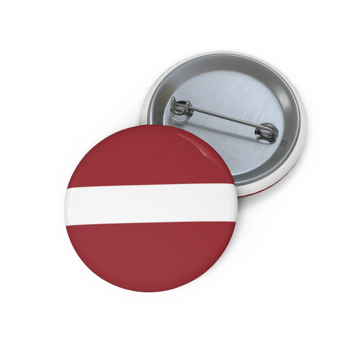 Pins drapeau lettonie émail attache métal élégant
