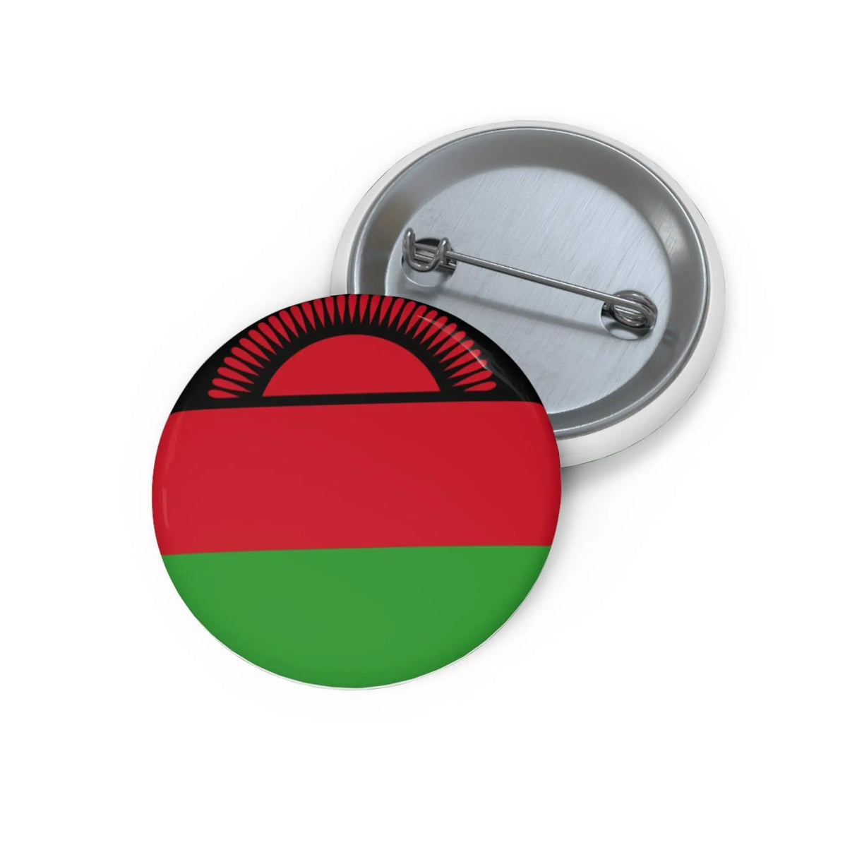 Pin’s drapeau malawi émail attache métal rond élégant