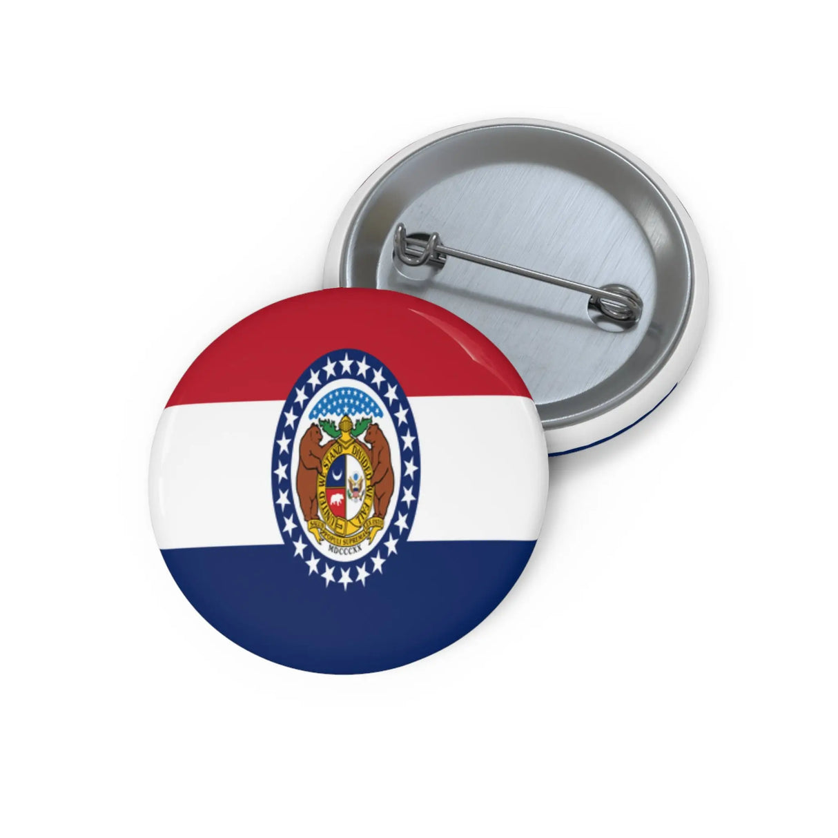 Pin’s drapeau missouri émail attache métal vêtements