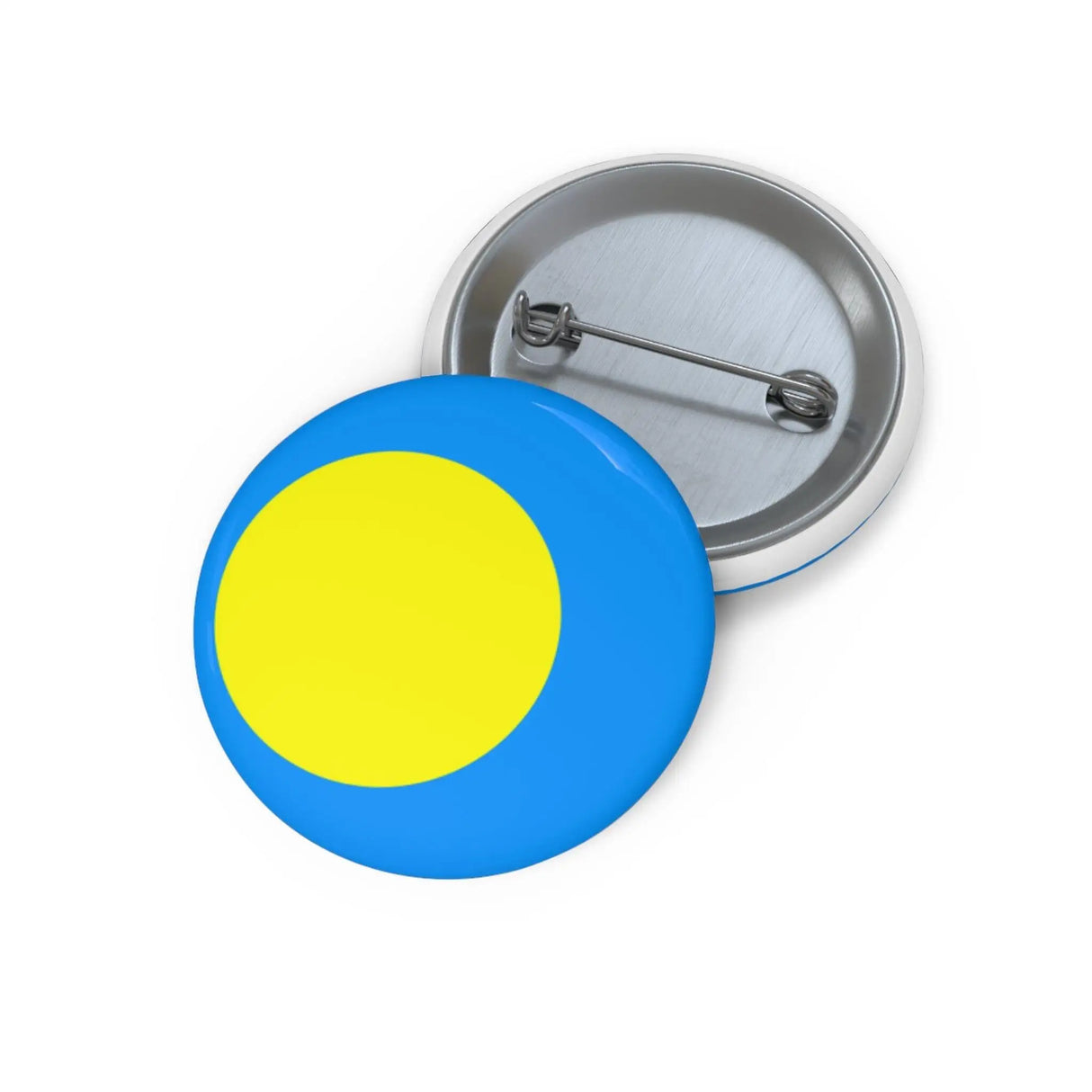 Pin’s drapeau palaos émail rond attache métal résistante