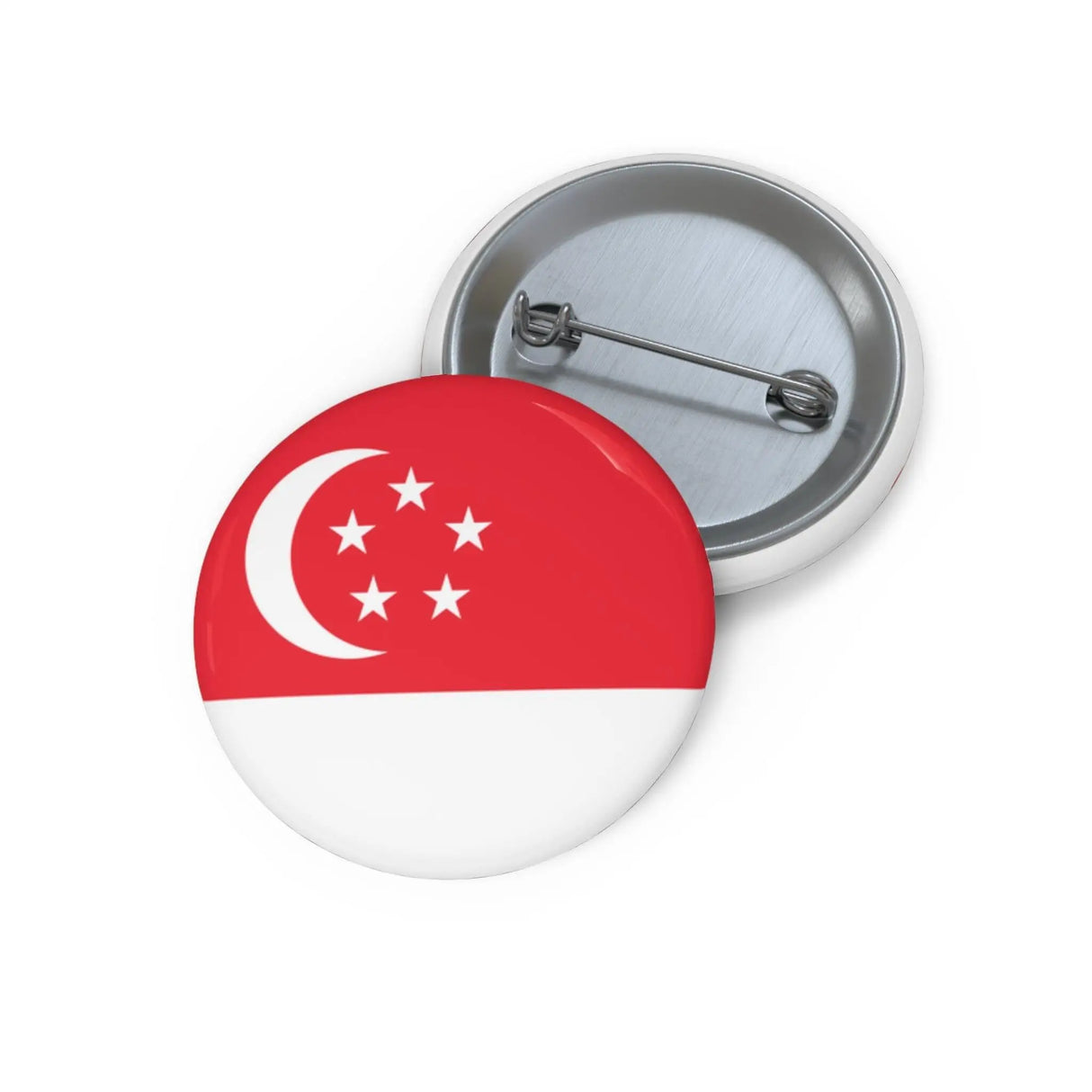 Pin’s drapeau singapour émail attache métal accessoire