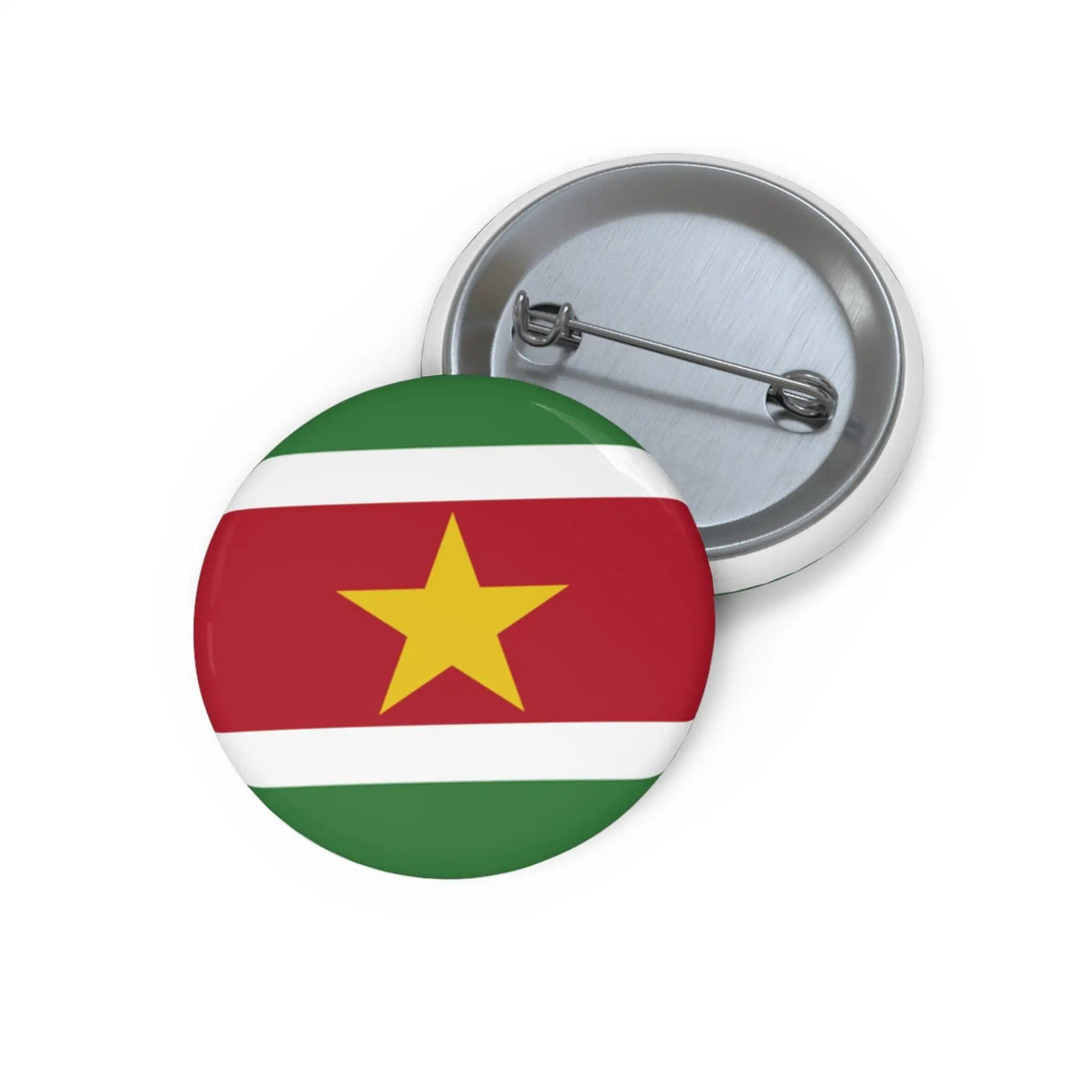 Pin’s drapeau suriname émail avec attache métal solide