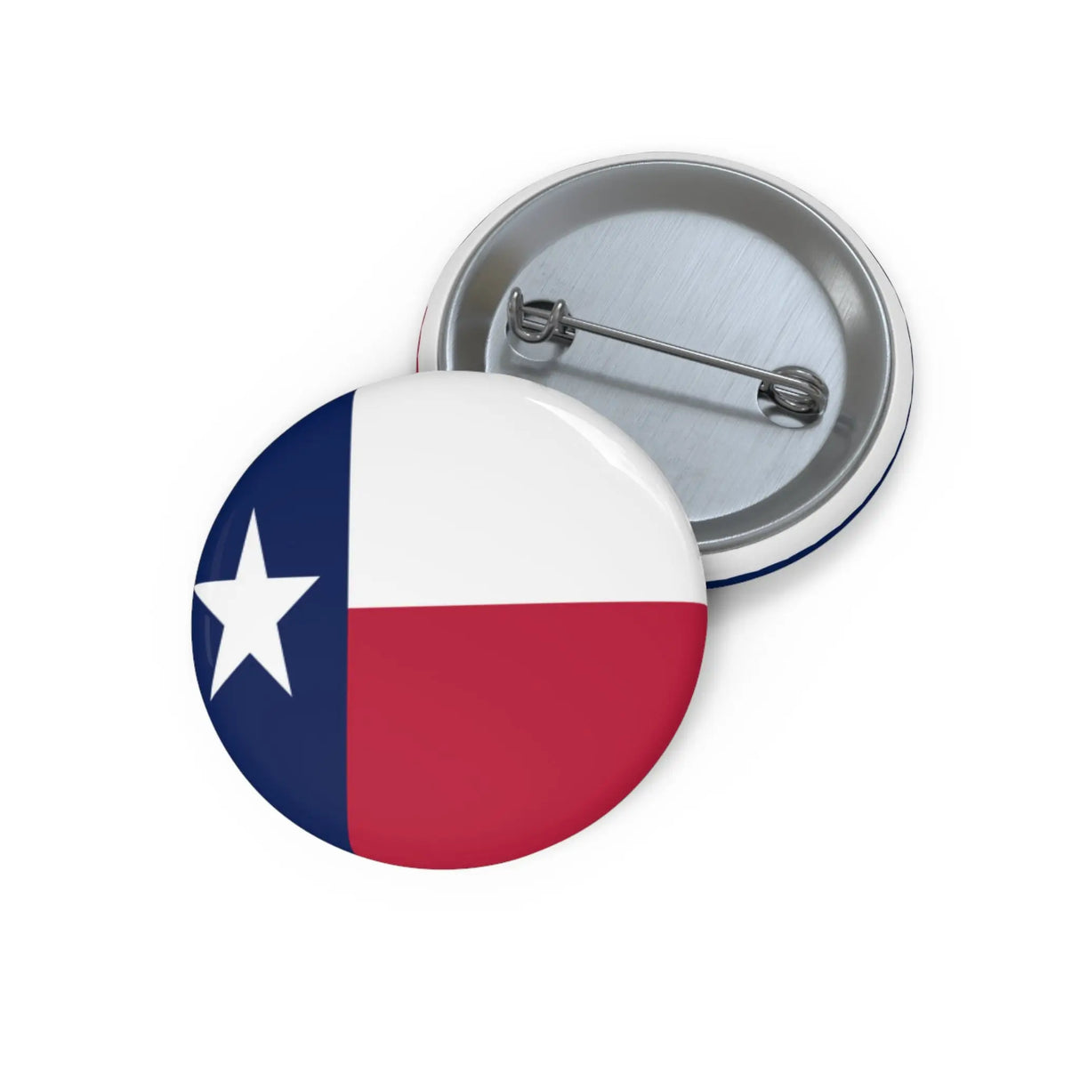 Pin’s drapeau texas émail rond attache métal élégante