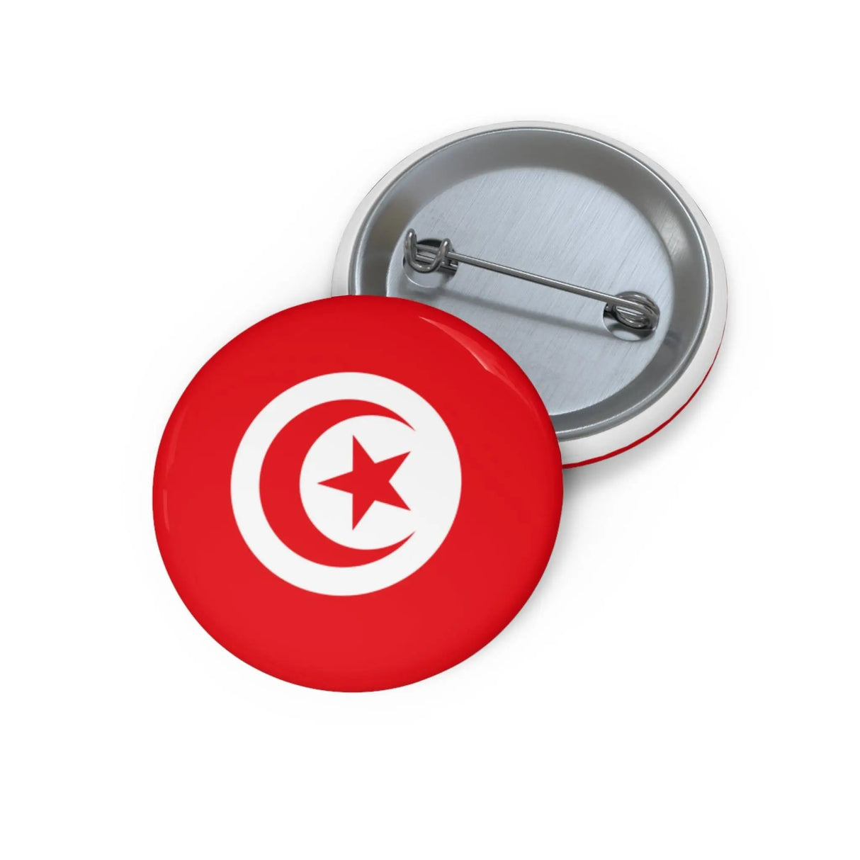 Pin’s drapeau tunisie émail attache métal usage quotidien