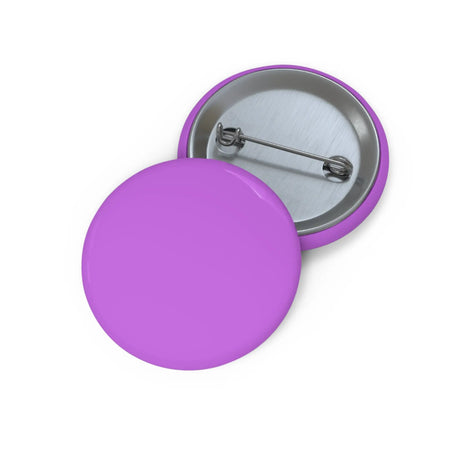Pin’s drapeau violet clair émail attache métal rond