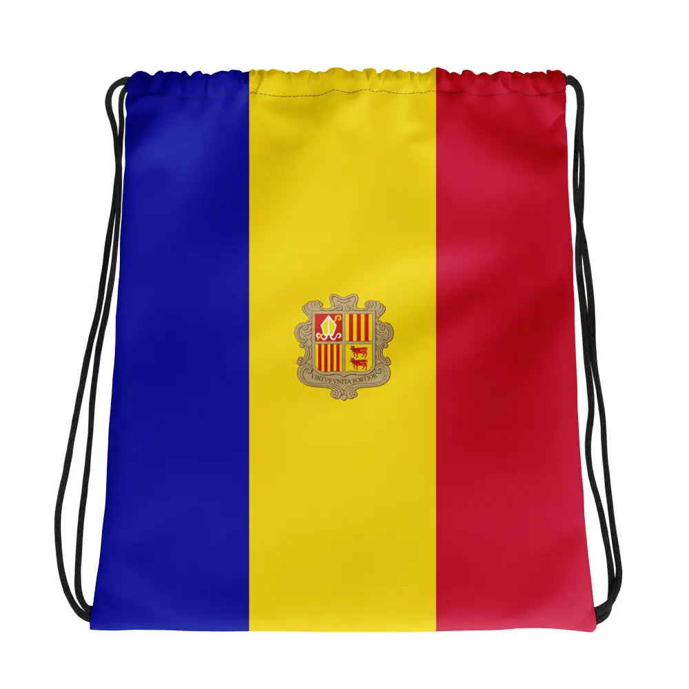 Sac à cordon andorre coton polyester léger polyvalent