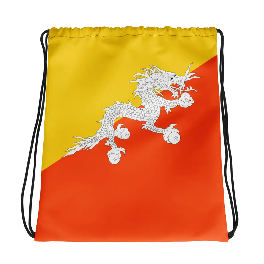 Sac à cordon bhoutan coton polyester léger polyvalent