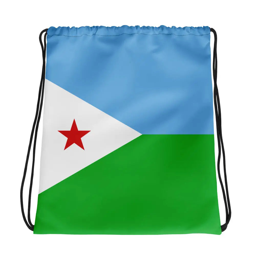 Sac à cordon djibouti coton polyester léger polyvalent