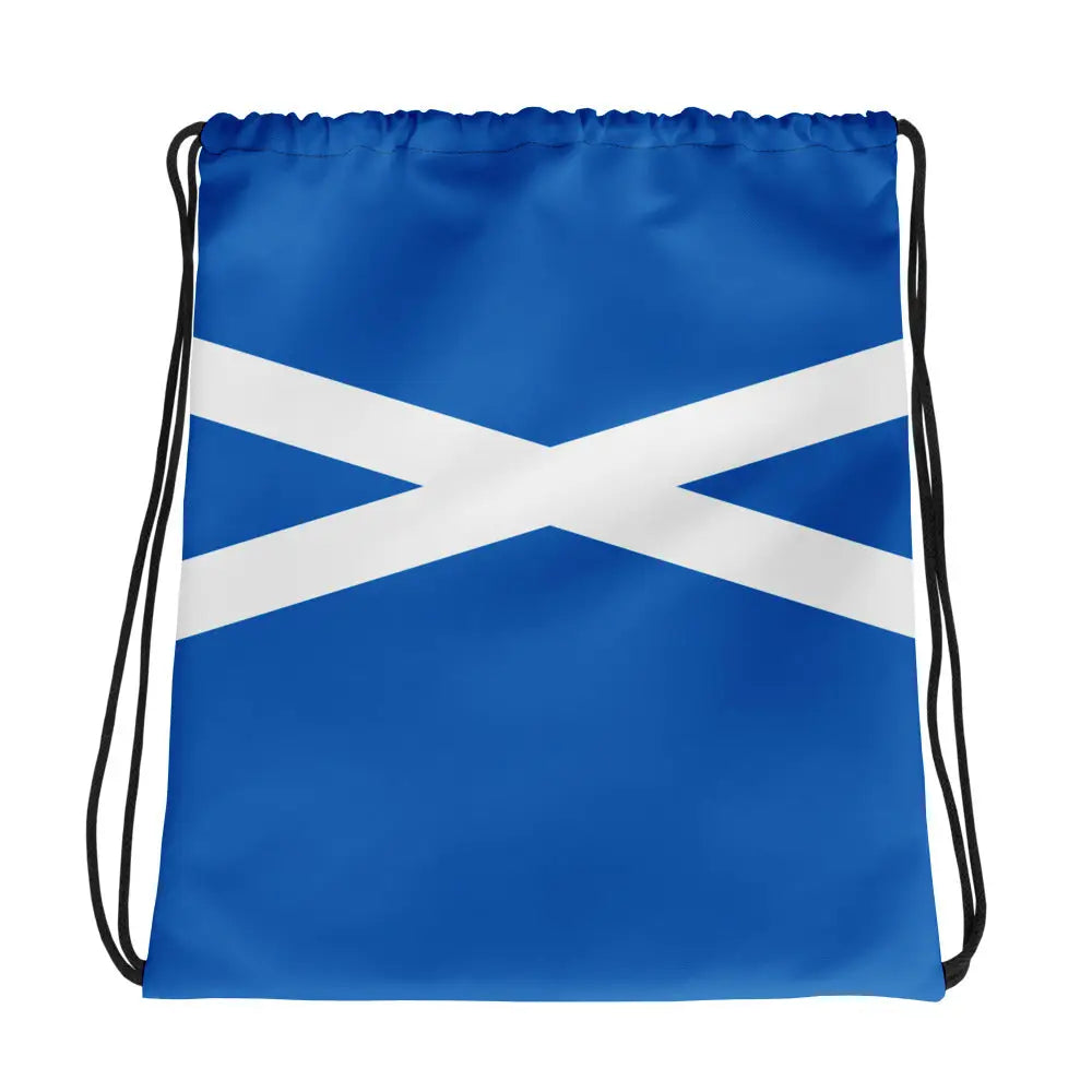 Sac à cordon drapeau écosse coton polyester léger sportif