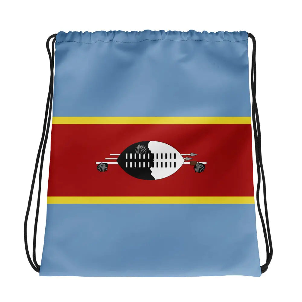 Sac à cordon drapeau eswatini coton polyester léger