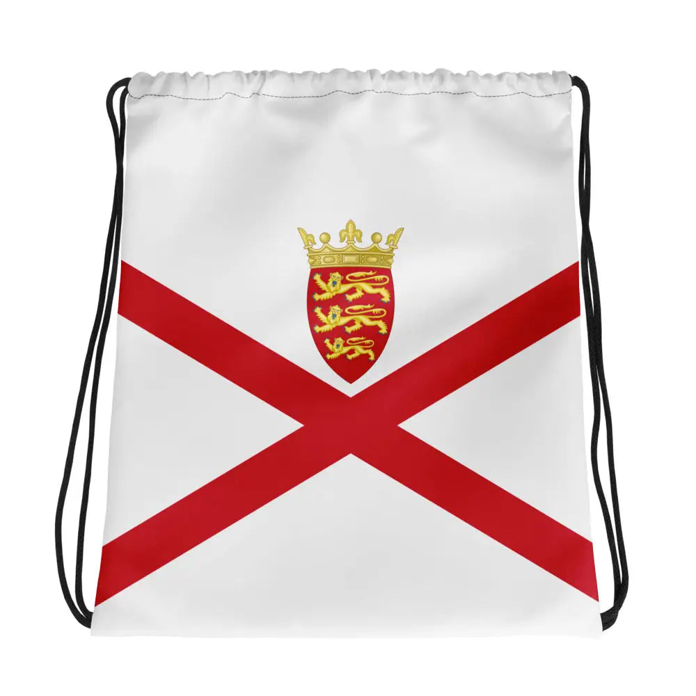 Sac à cordon drapeau jersey coton polyester léger