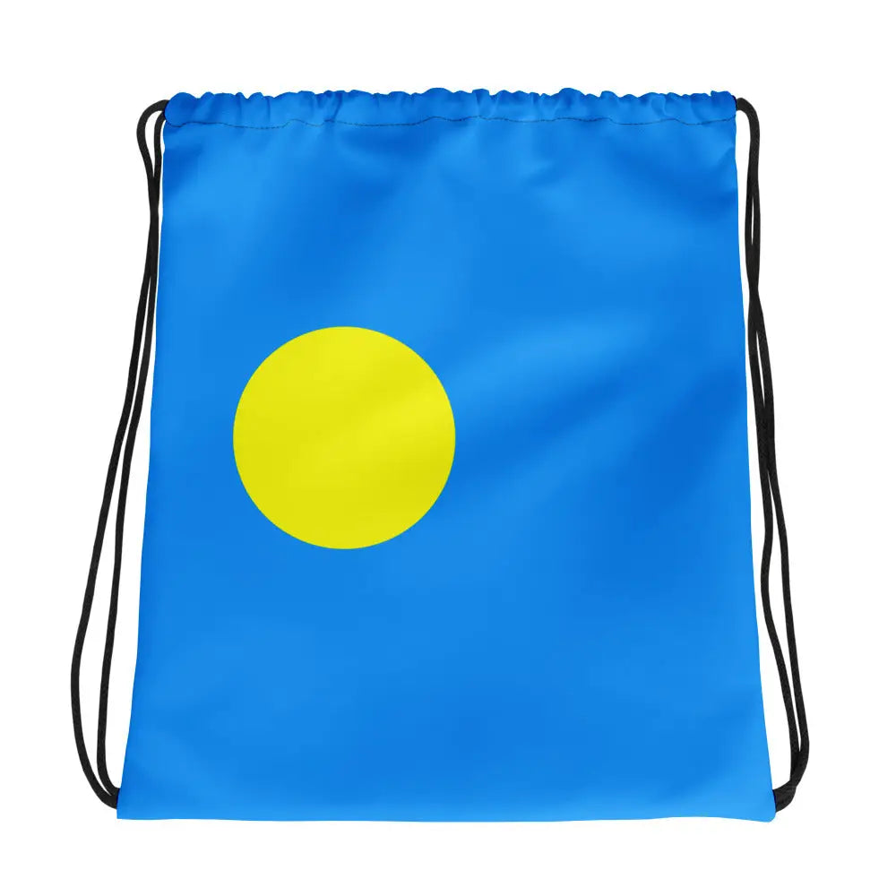 Sac à cordon drapeau palaos coton polyester léger