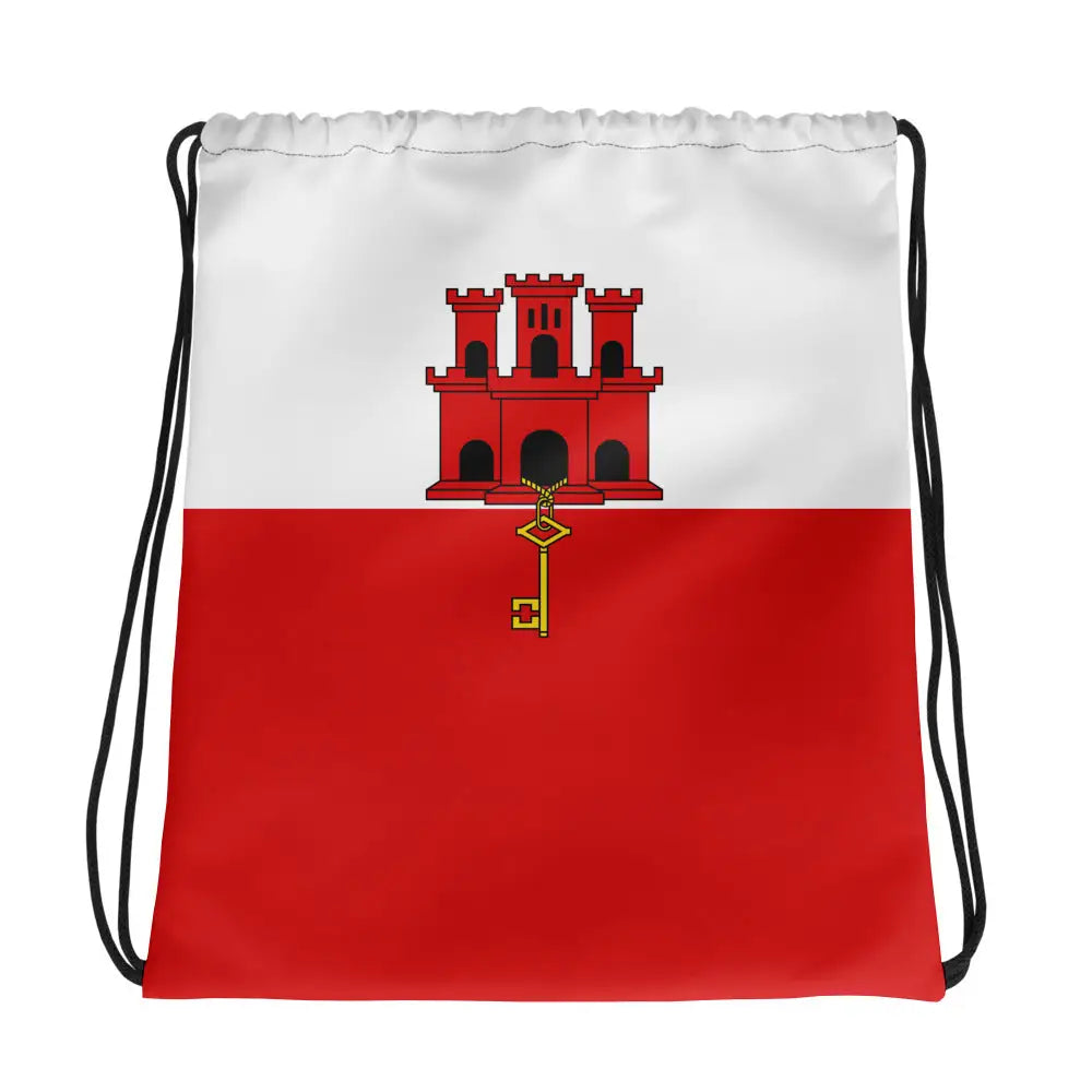 Sac à cordon gibraltar coton polyester style sportif