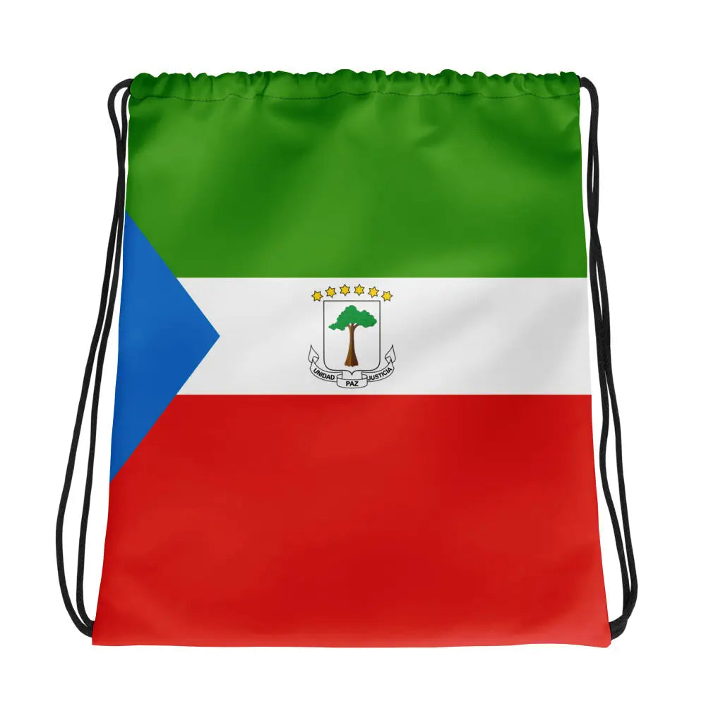 Sac à cordon guinée équatoriale léger coton polyester