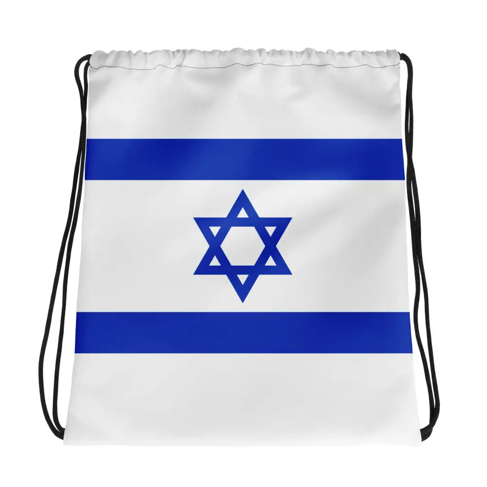 Sac à cordon israël coton polyester style sportif élégant