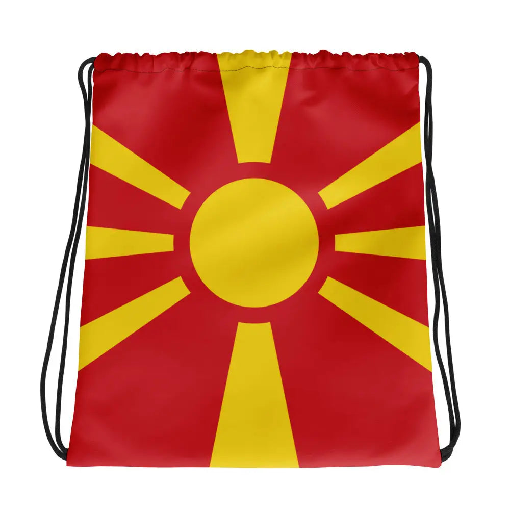 Sac à cordon macédoine du nord coton polyester léger