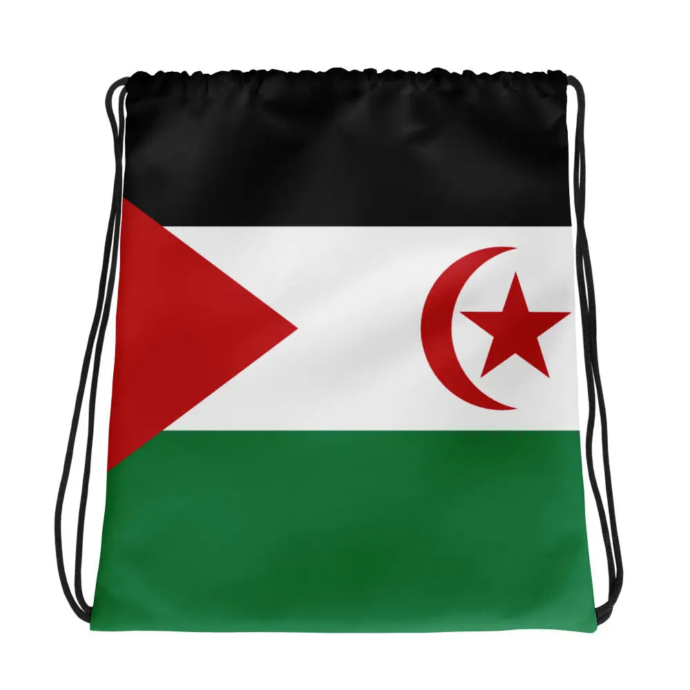 Sac à cordon sahara occidental léger en coton polyester