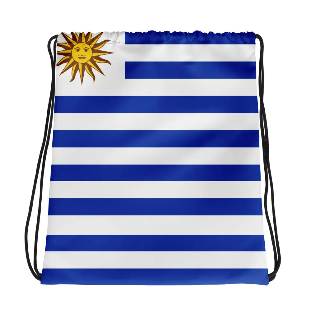 Sac à cordon uruguay coton polyester style sportif léger