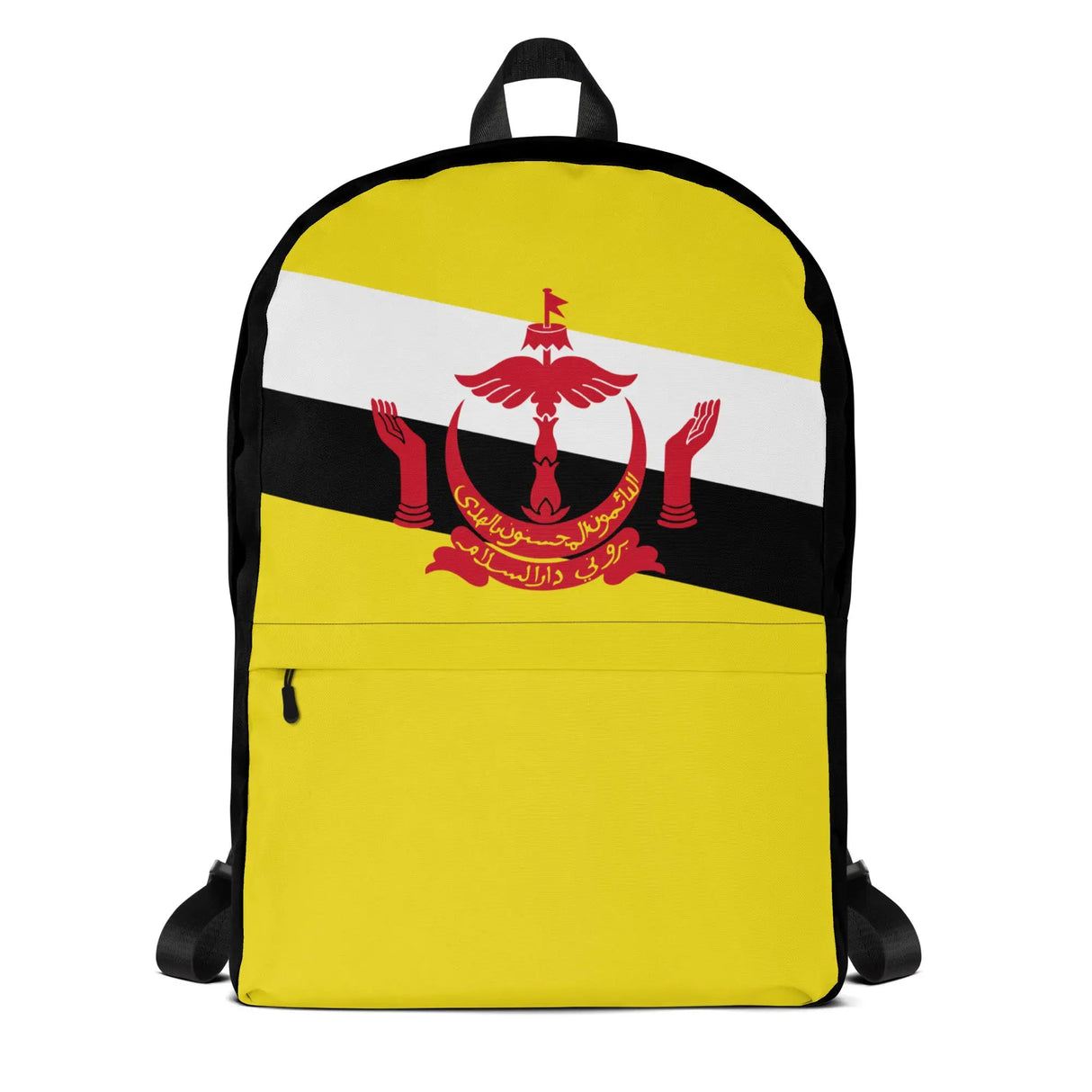 Sac à dos brunei polyester résistant à l’eau fermeture éclair