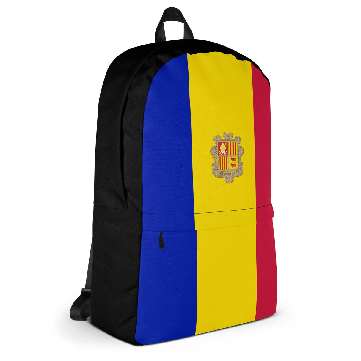 Sac à dos drapeau andorre polyester léger résistant