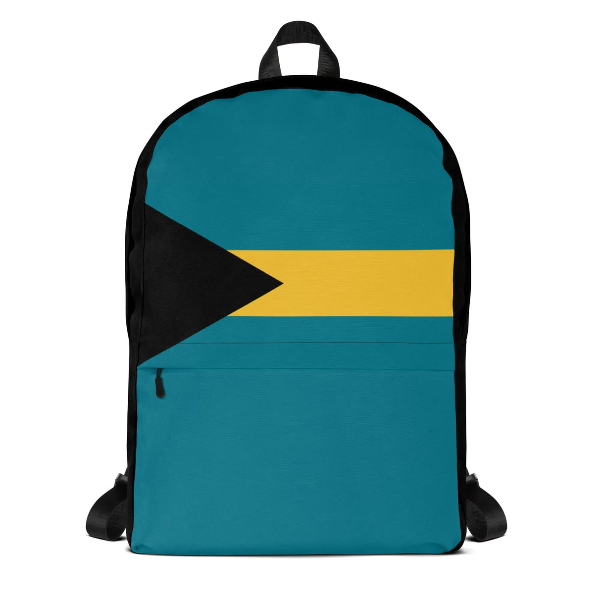 Sac à dos drapeau bahamas polyester résistant fermeture éclair