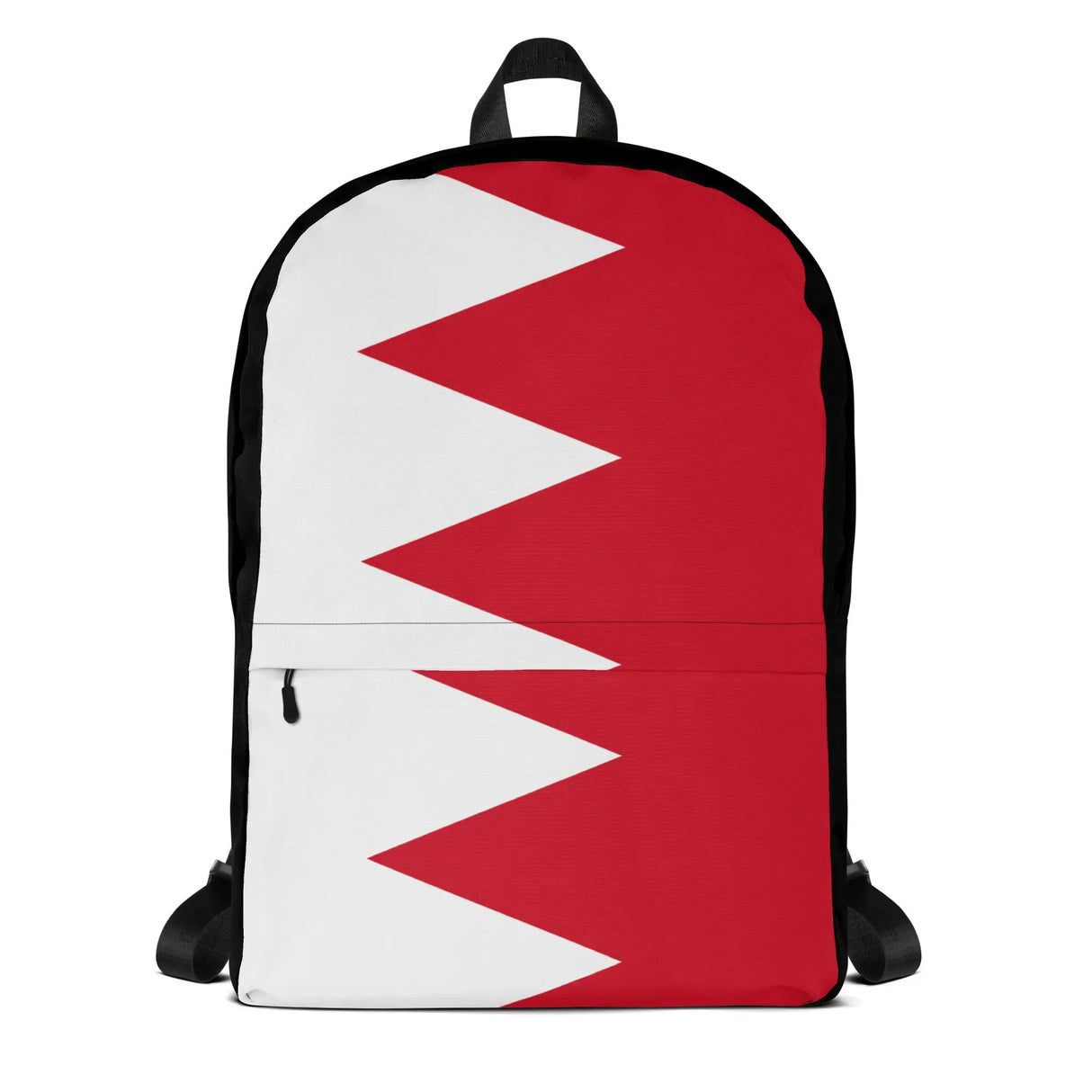 Sac à dos drapeau bahreïn polyester résistant fermeture éclair