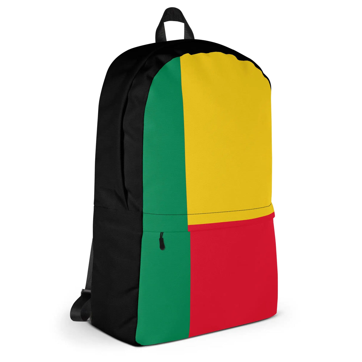 Sac à dos drapeau bénin polyester pour activités sportives